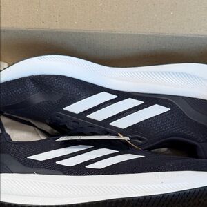 adidas Black & White Men's Athletic Running Shoes